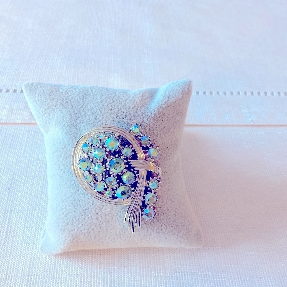 Aurora Borealis Vintage Brooch